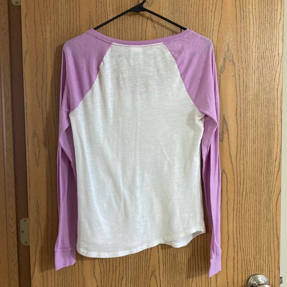 Victoria’s Secret Pink Scoop Neck Long Sleeve Tee - Picture 3 of 6